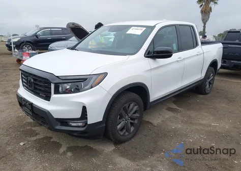 2023 Honda Ridgeline Sport из США, поврежденный, VIN 5FPYK3F19PB057816